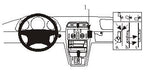 Brodit ProClip 852649 voor Mercedes Benz CLK-Class