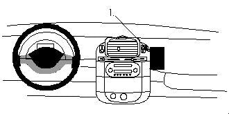 Brodit ProClip 852682 voor Smart ForTwo