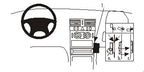 Brodit ProClip 852786 voor Mercedes Benz C-Class (180-320)
