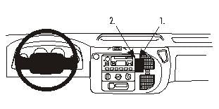 Brodit ProClip 852809 voor Ford Transit