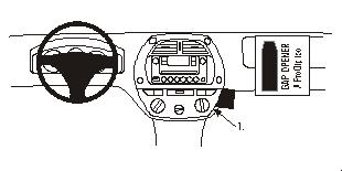 Brodit ProClip 852841 voor Toyota RAV 4