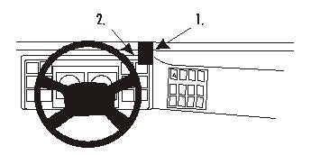 Brodit ProClip 852859 voor Volvo FL6