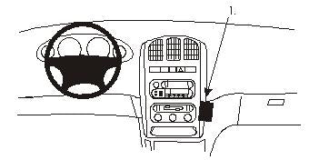 Brodit ProClip 852895 voor Chrysler Voyager