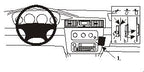 Brodit ProClip 852897 voor Chrysler Stratus
