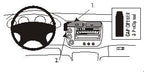 Brodit ProClip 852903 voor Acura EL