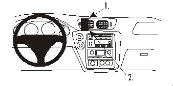 Brodit ProClip 852949 voor Chevrolet Trail Blazer