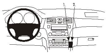 Brodit ProClip 852956 voor Lexus ES Series