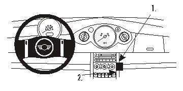 Brodit ProClip 853013 voor Mini Cooper Convertible