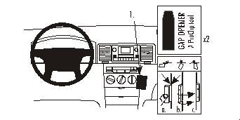 Brodit ProClip 853020 voor Toyota Corolla