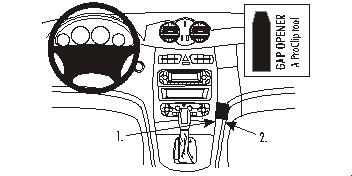 Brodit ProClip 853071 voor Mercedes Benz CLK-Class