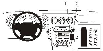 Brodit ProClip 853116 voor Pontiac Grand Am