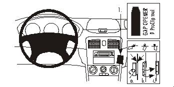 Brodit ProClip 853119 voor Subaru Forester