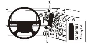 Brodit ProClip 853189 voor Volvo NH series