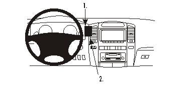 Brodit ProClip 853222 voor Lexus LX Series