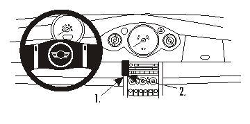 Brodit ProClip 853245 voor Mini Cooper Convertible