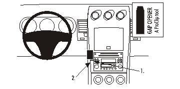 Brodit ProClip 853250 voor Nissan Roadster