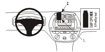 Brodit ProClip 853293 voor Toyota RAV 4