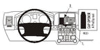 Brodit ProClip 853298 voor Volkswagen Touareg