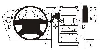 Brodit ProClip 853318 voor Ford F-Series 150