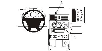 Brodit ProClip 853323 voor Chrysler Crossfire