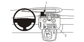 Brodit ProClip 853351 voor Renault Scénic