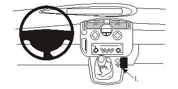 Brodit ProClip 853352 voor Renault Scénic