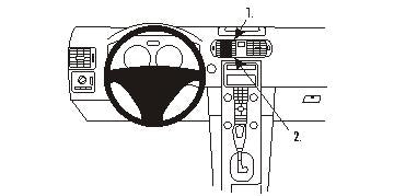 Brodit ProClip 853360 voor Volvo V50