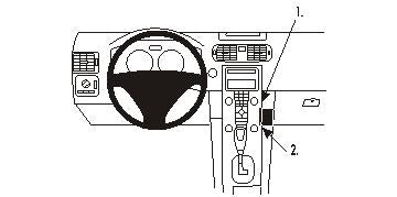 Brodit ProClip 853361 voor Volvo V50