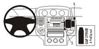 Brodit ProClip 853368 voor Nissan X-Trail