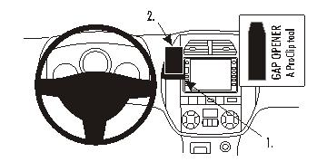 Brodit ProClip 853377 voor Toyota RAV 4
