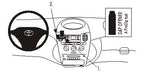 Brodit ProClip 853487 voor Toyota Yaris Verso