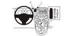 Brodit ProClip 853493 voor Fiat Panda