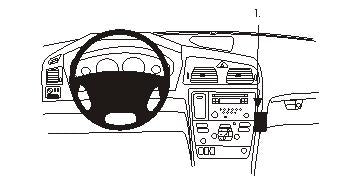 Brodit ProClip 853499 voor Volvo XC70