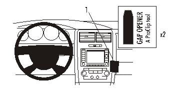 Brodit ProClip 853554 voor Dodge Magnum