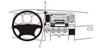 Brodit ProClip 853562 voor Toyota 4Runner
