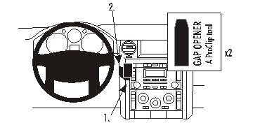 Brodit ProClip 853572 voor Land Rover LR3