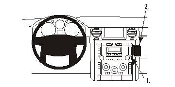 Brodit ProClip 853573 voor Land Rover LR3