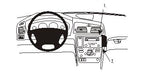 Brodit ProClip 853650 voor Volvo XC70
