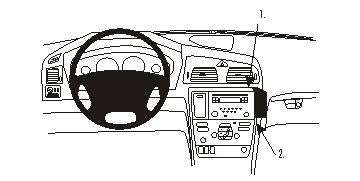 Brodit ProClip 853650 voor Volvo XC70