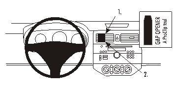 Brodit ProClip 853663 voor Suzuki Swift