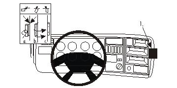 Brodit ProClip 853673 voor Scania R-series