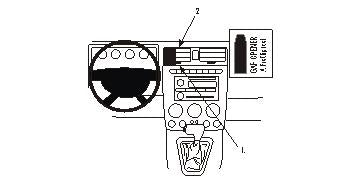 Brodit ProClip 853702 voor Hummer H3