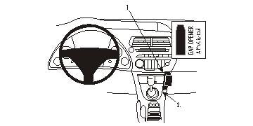 Brodit ProClip 853733 voor Honda Civic