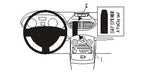 Brodit ProClip 853796 voor Renault Clio Tourer