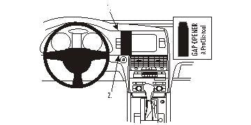 Brodit ProClip 853812 voor Audi Q7