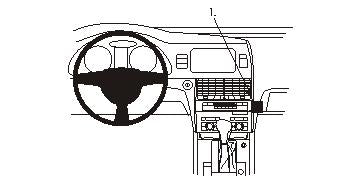 Brodit ProClip 853813 voor Audi Q7