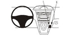 Brodit ProClip 853836 voor Toyota Yaris 4-doors