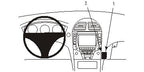 Brodit ProClip 853847 voor Lexus ES Series