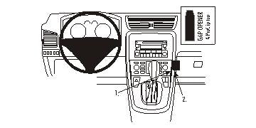 Brodit ProClip 853863 voor Fiat Croma