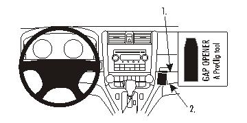 Brodit ProClip 853941 voor Honda CR-V